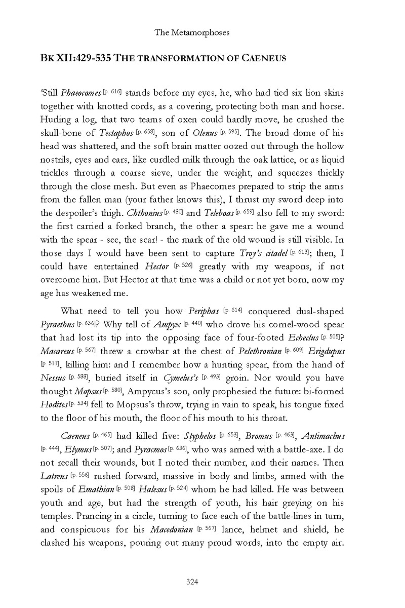 Ovid: The Metamorphoses - Page 324